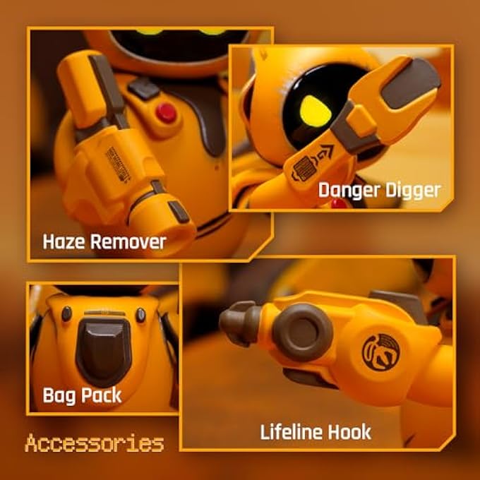 rayihni إيلي ك دي كيو - ألعاب تفاعلية باللمس للأطفال من عمر 3 سنوات فما فوق، حيوانات روبوت لطيفة مع مشاعر وفيرة. حركات خمول وألعاب مصغرة حصرية، هدية فريدة للفتيات والفتيان. دعم التحديث. (نسخة خاصة) - Image 3